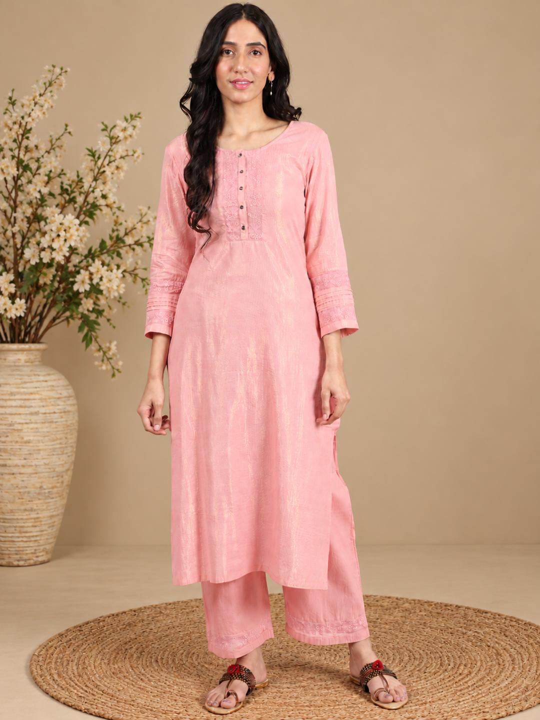 pastel-pink-embroidered-cotton-lurex-kurta-with-pants
