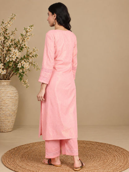 pastel-pink-embroidered-cotton-lurex-kurta-with-pants