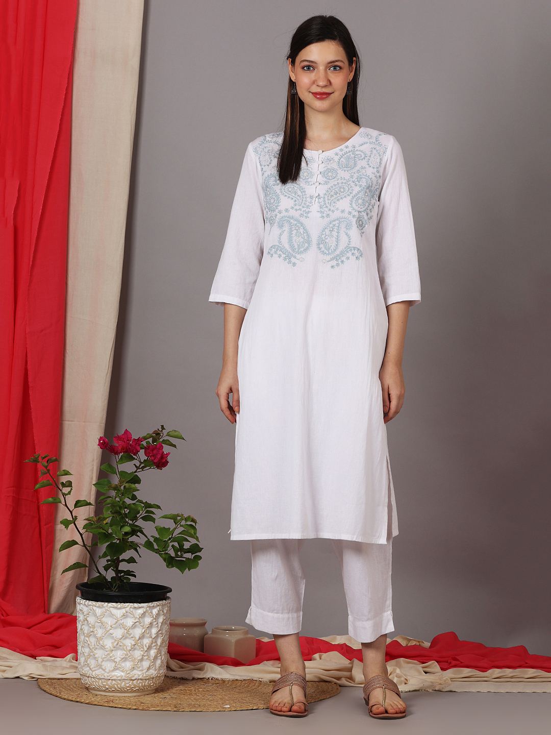 cotton linen pants for women